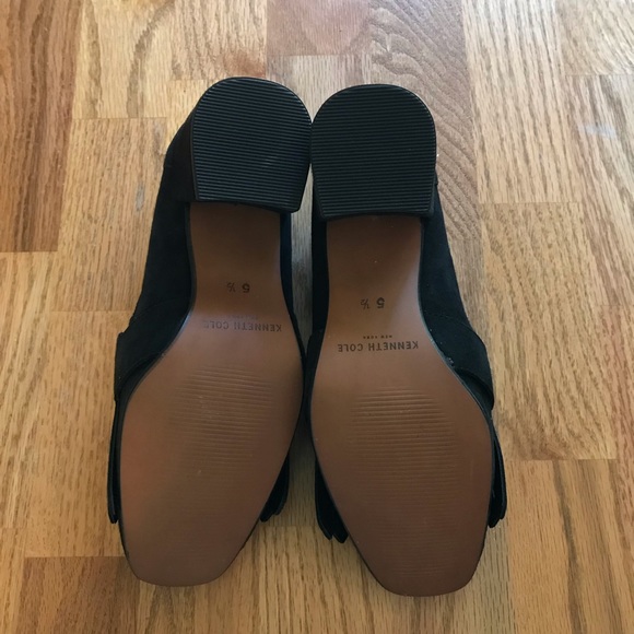 NIB Kenneth Cole Macey Black Round Toe Heels 5.5 - Picture 10 of 14